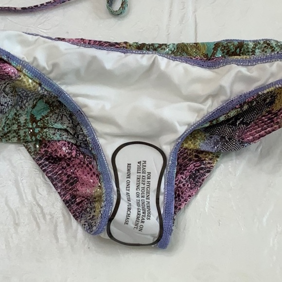 Lisa Blue RAINBOW SERPENT bikini - multi (#24) - Picture 7 of 14